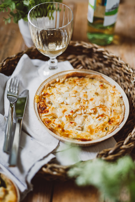 Spargel Quiche