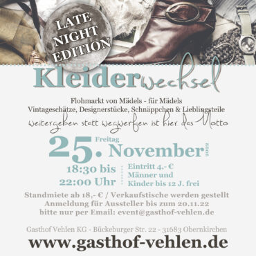 Kleiderwechsel November22