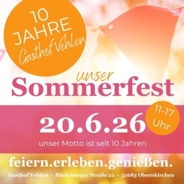 Unser Sommerfest 2026